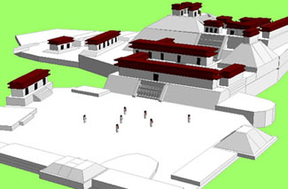 Drawing of Plaza