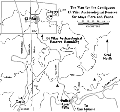 Map of El Pilar